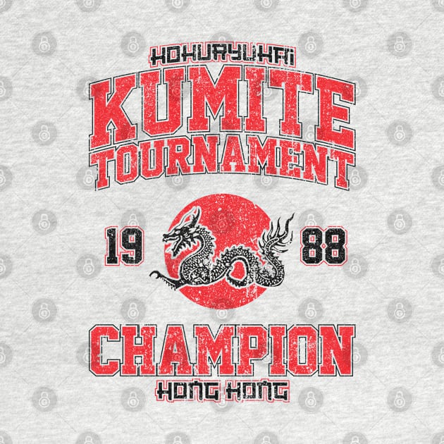 Kumite Tournament 1988 Champion (Variant) by huckblade